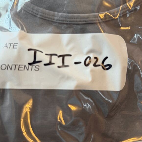 BYLT Basics Men's Drop Cut Short Sleeve Lux Colorblock T-Shirt Gray Pink Small - Picture 6 of 6